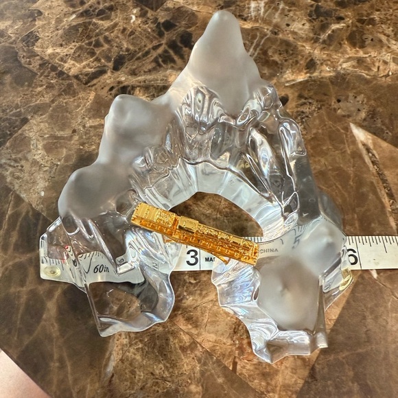 Collectors 🚨🚨Franklin Mint Legend of the Orient Express Crystal Sculpture - Picture 3 of 7